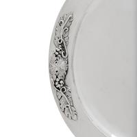 Three Mexican Silver Trays