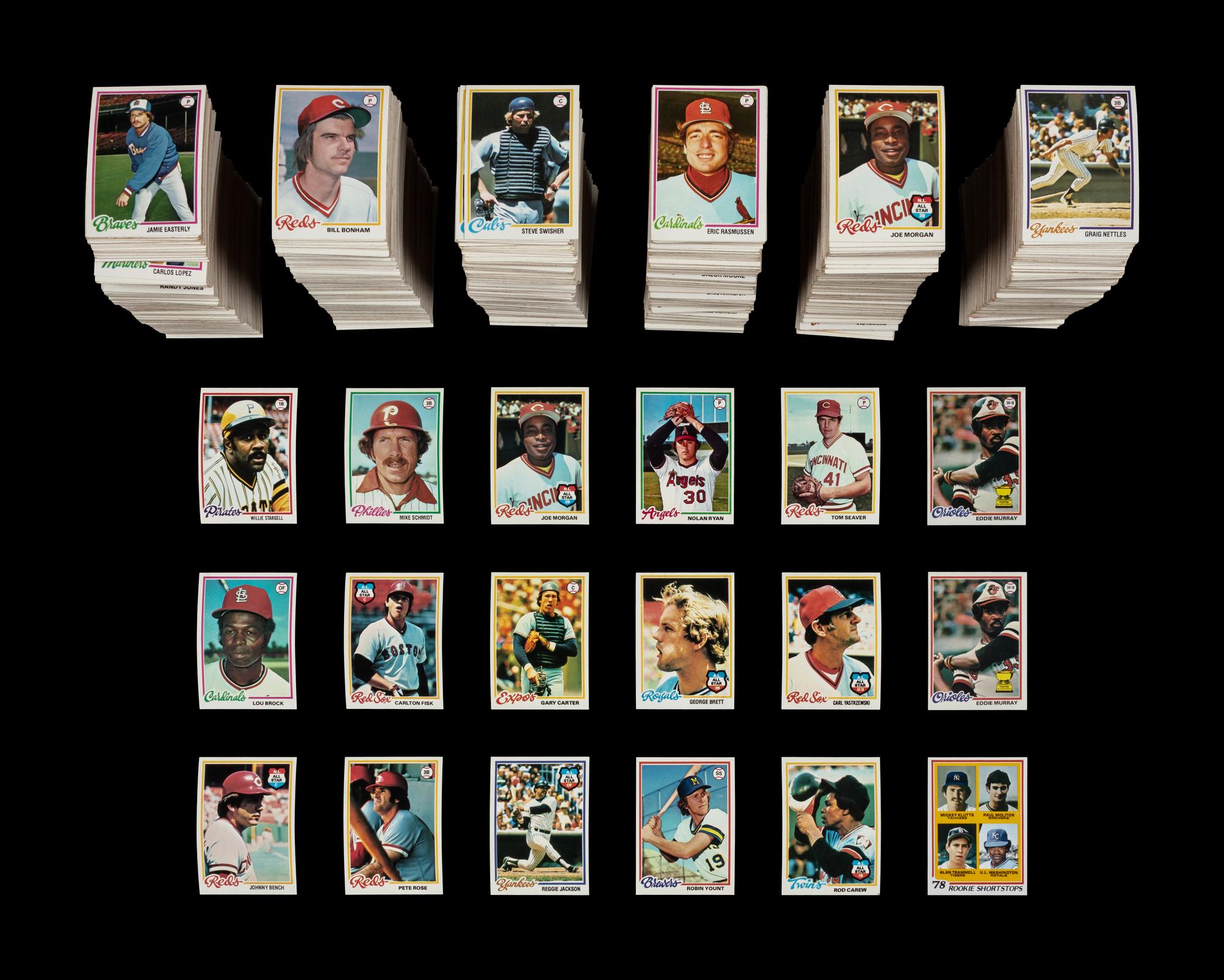 A Collection of Over 1,500 1978 Topps Baseball Cards