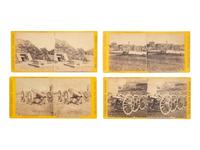 [CIVIL WAR]. 16 stereoviews featuring artillery and munitions. New York: E. & H. T. Anthony & Co.