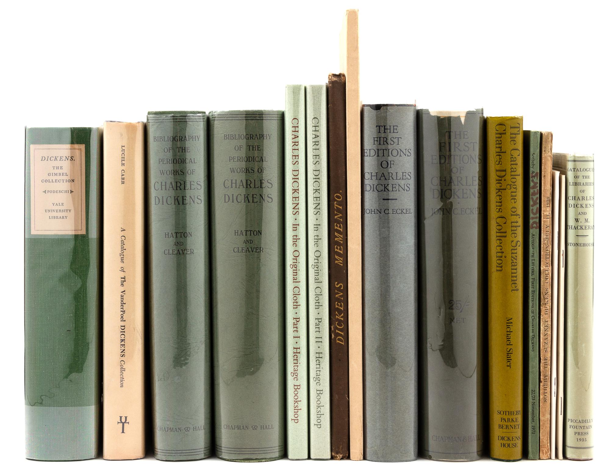 [DICKENS]. A group of 16 Dickens bibliographies, including: