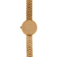 18K YELLOW GOLD AND DIAMOND WATCH
