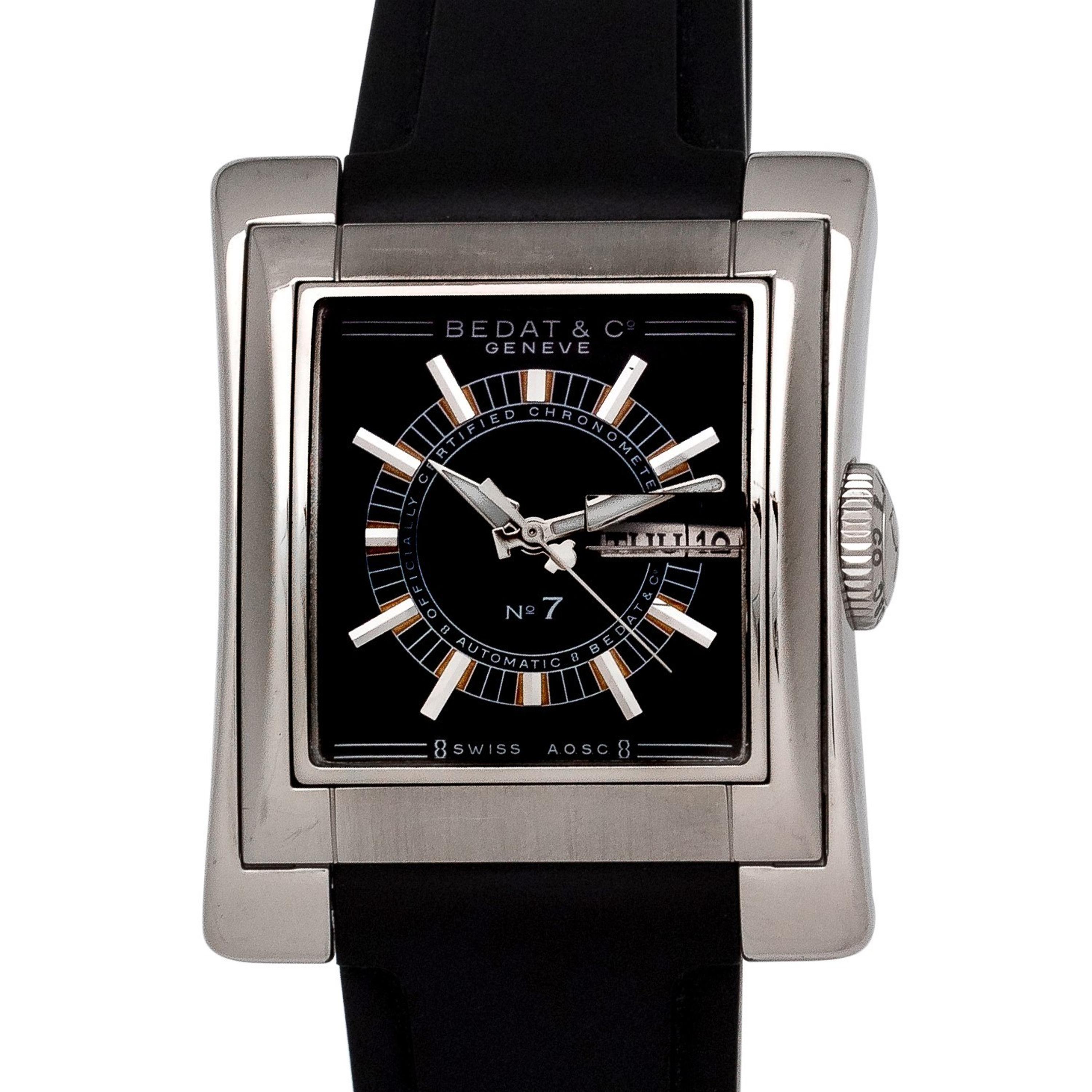 Bedat & Co., Stainless Steel Ref. 797 'No. 7' Wristwatch