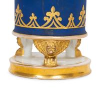 A French Porcelain Neo-Gothic Bud Vase