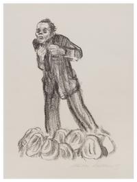 Kathe Kollwitz, (German, 1867-1945), Der Agitationsredner (K.224) (Kn.230), 1926