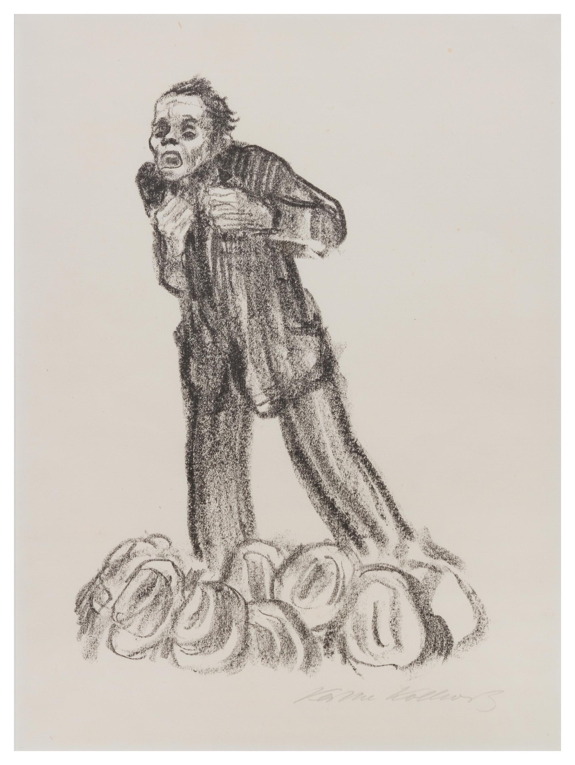 Kathe Kollwitz, (German, 1867-1945), Der Agitationsredner (K.224) (Kn.230), 1926