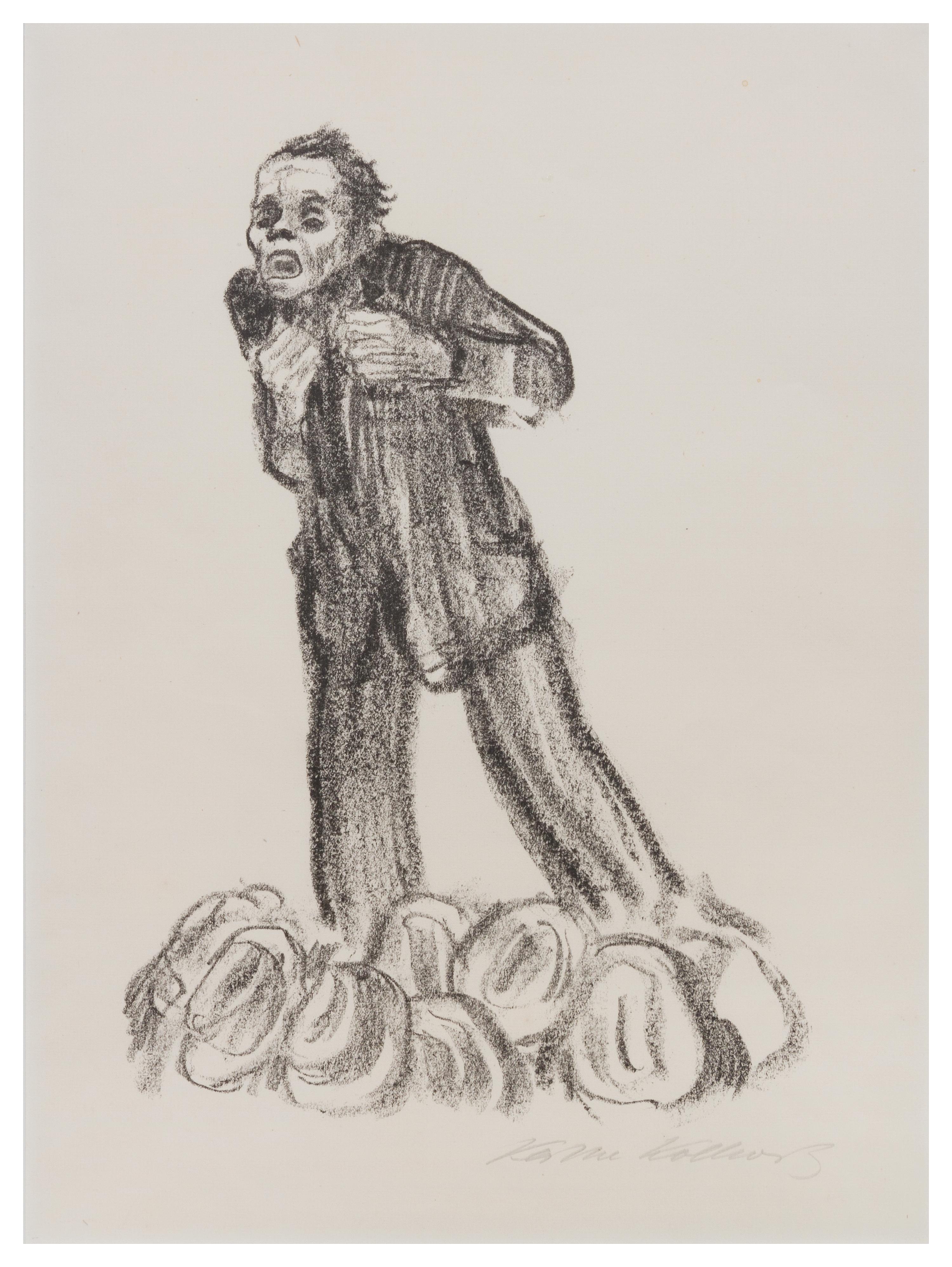 Kathe Kollwitz, (German, 1867-1945), Der Agitationsredner (K.224) (Kn.230), 1926
