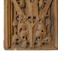 An Elmslie Designed Terra Cotta Fragment from the Oliver Morton School, Hammond, IN. 28.5" W x 5.5" D x 13.5" H — United States, Circa 1936