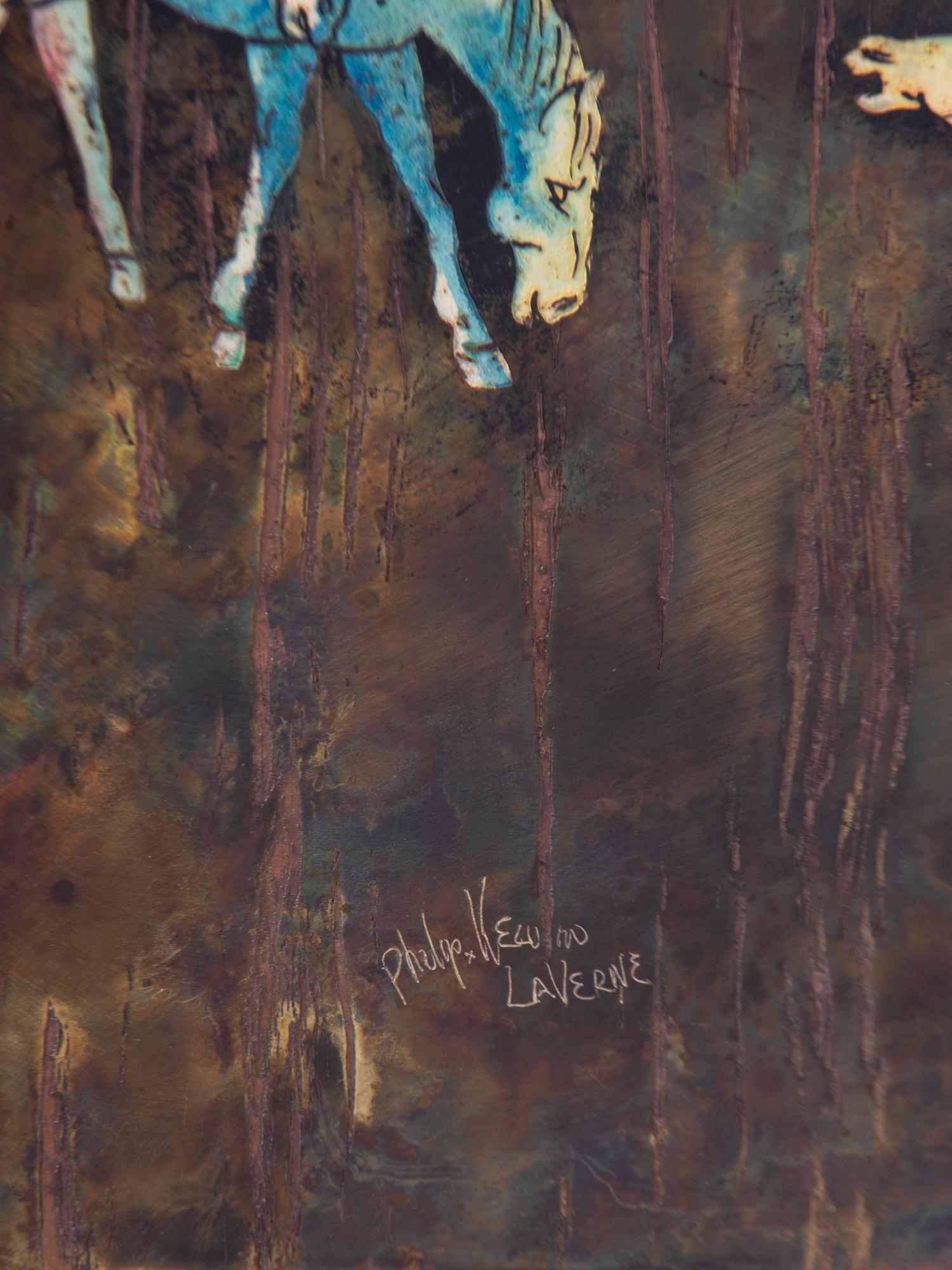 Horses Diptych LaVerne Collection, USA