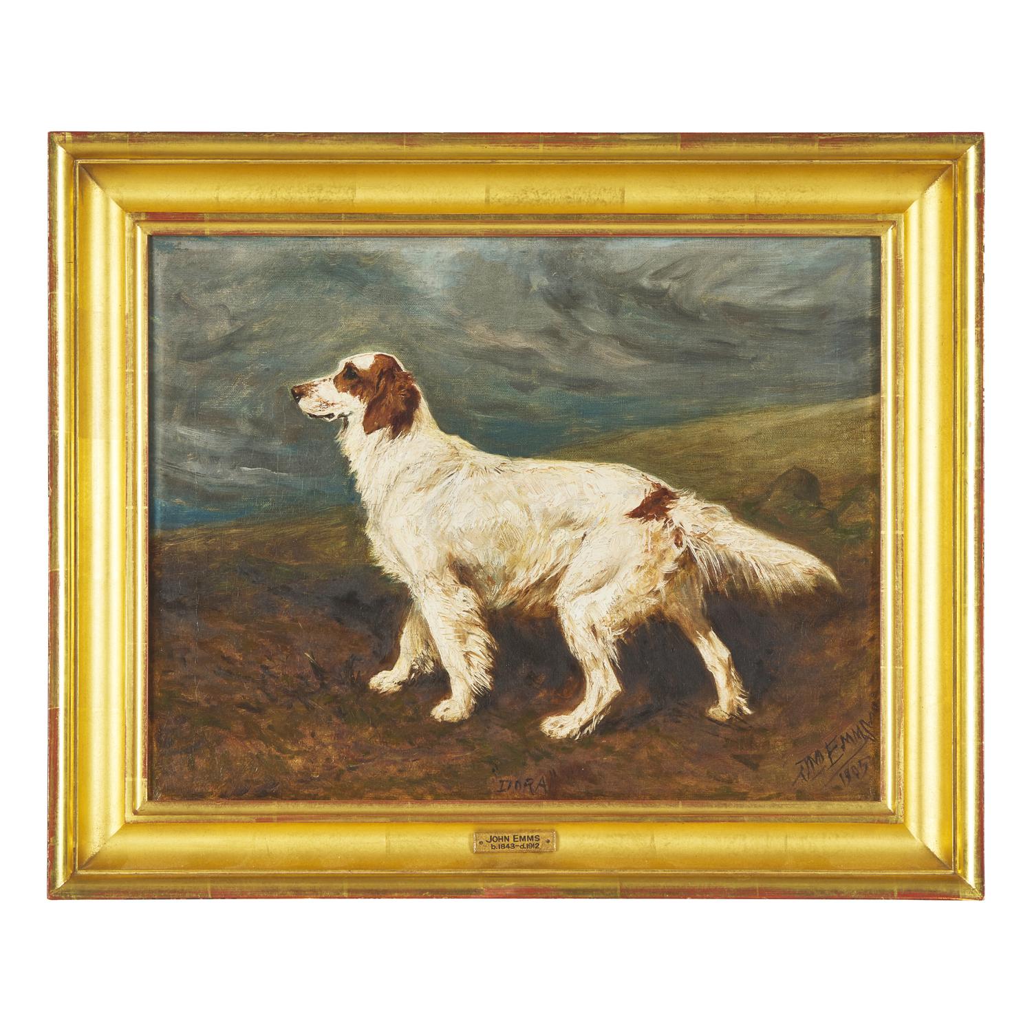 John Emms (British, 1843-1912) — Dora, 1895