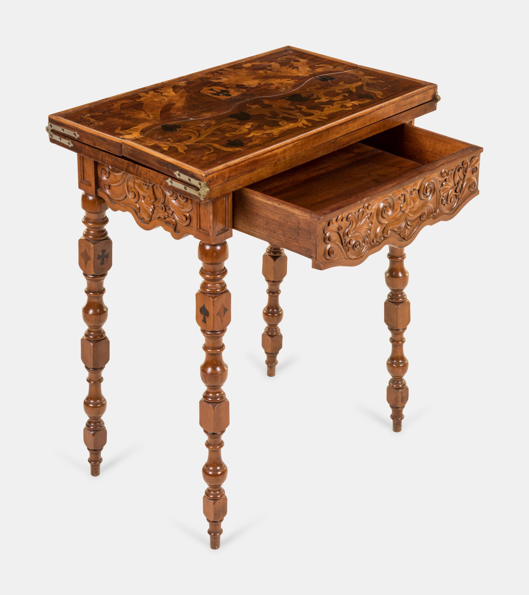 Fold-Over Card Table