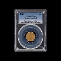 A 1926 Sesquicentennial Commemorative $2.50 Gold Coin [PCGS AU 53]