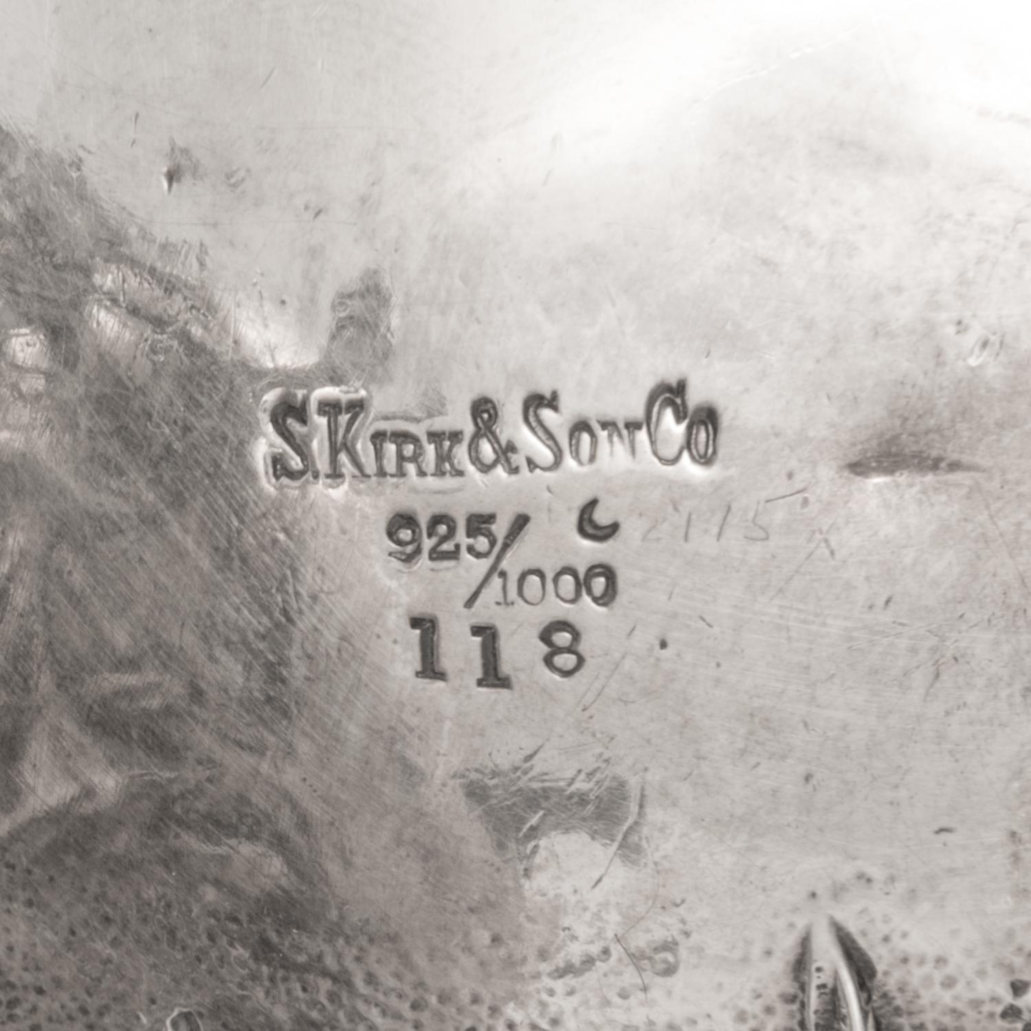 An American Silver Three-Piece Tea Service