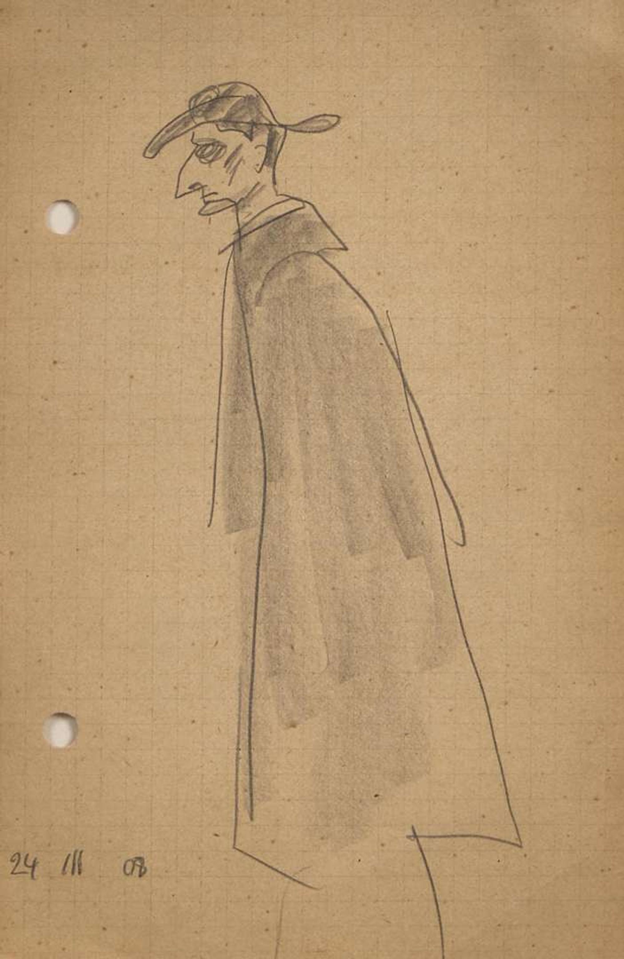Lyonel Feininger (American/German, 1871-1956) - Jesuit