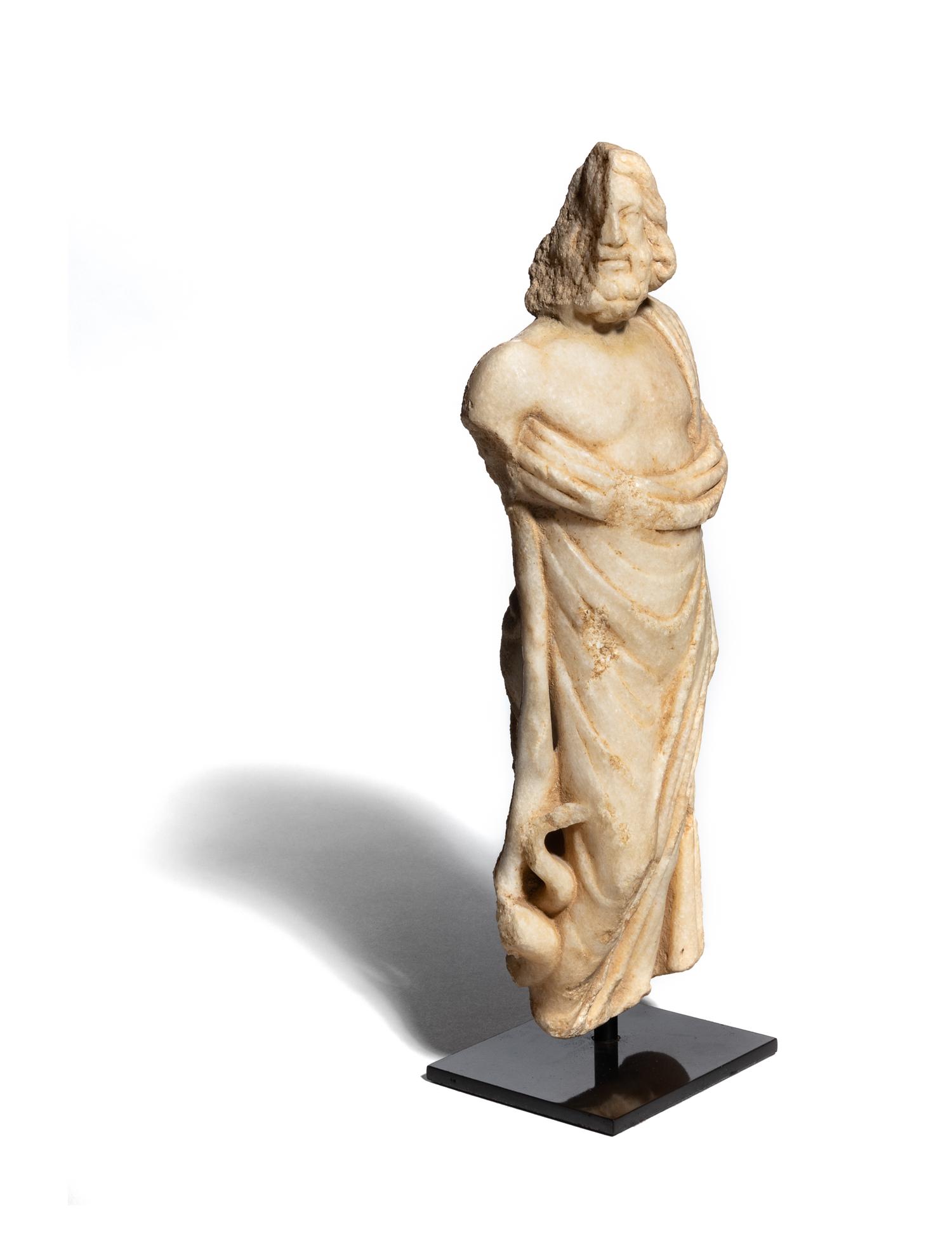 A Roman Marble Asclepius