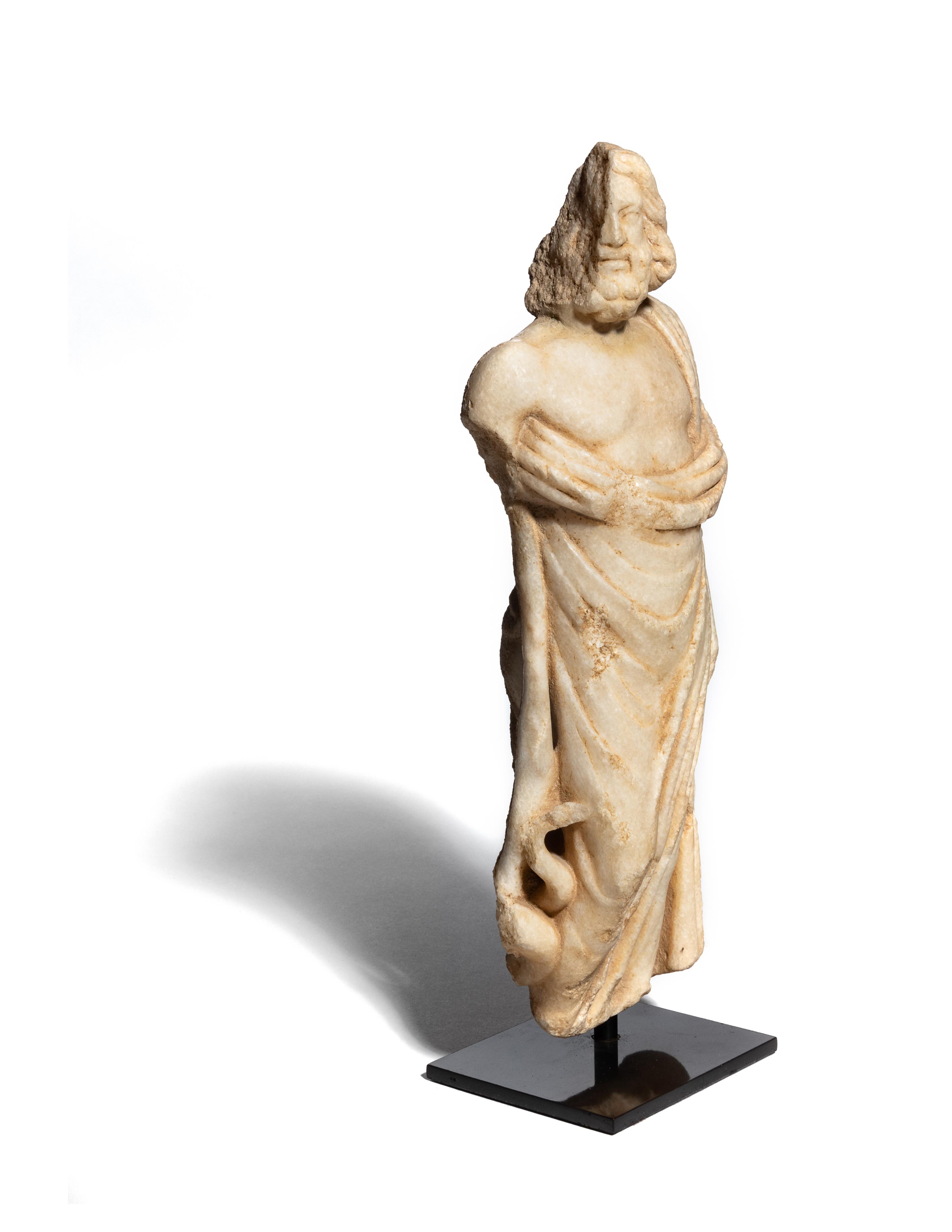 A Roman Marble Asclepius