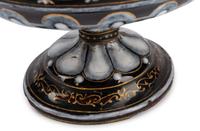 A Continental Enameled Copper Cup