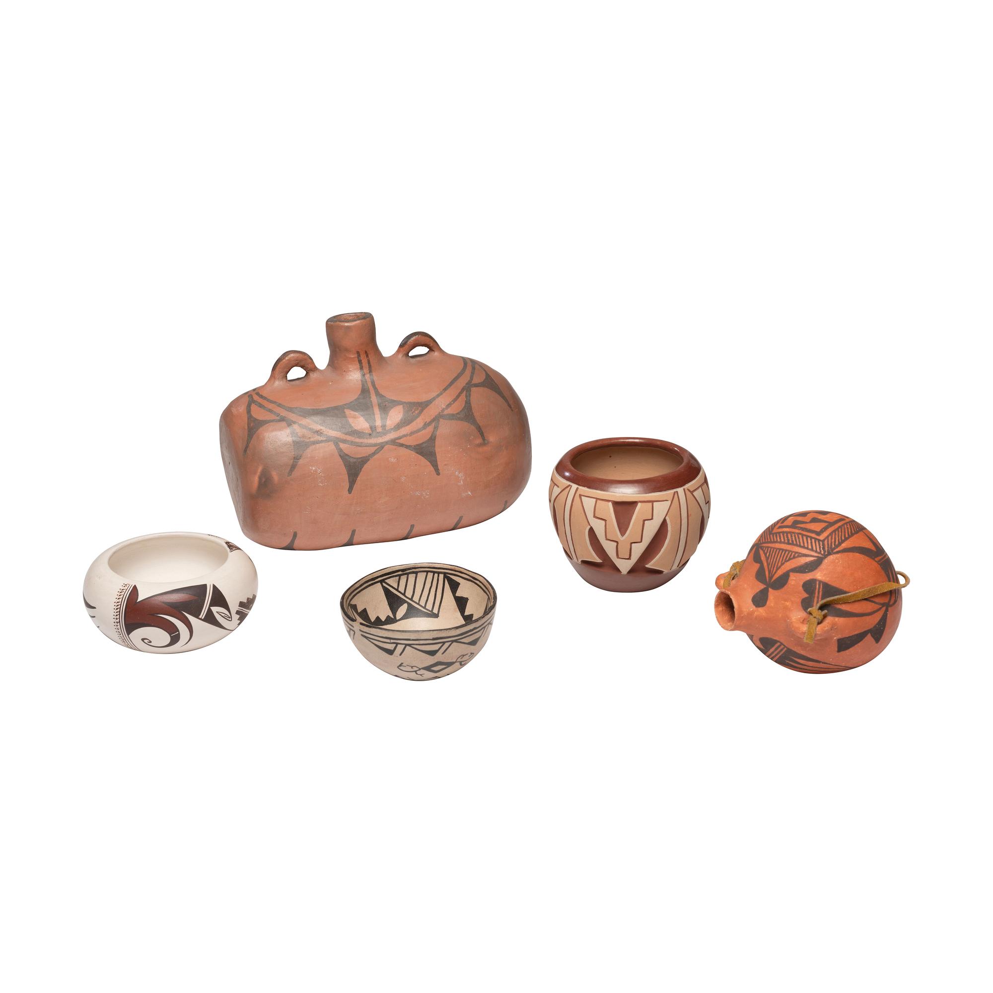 Collection of Assorted Pueblo Pottery