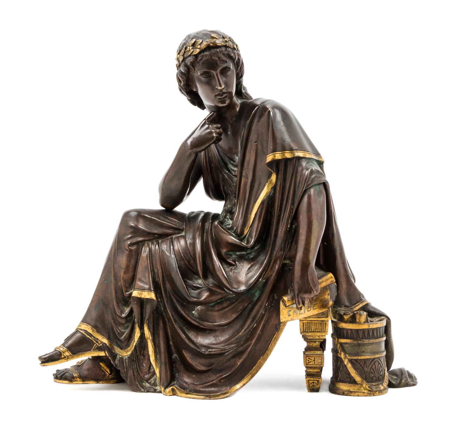 After Albert-Ernest Carrier-Belleuse, (French, 19th Century), Virgil