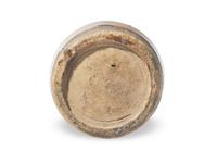 A Small Chinese Russet and Black Glazed Porcelain Vase, Tuluping, Possibly Northern Song to Jin Dynasty