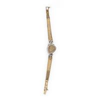 Longines, Bicolor Gold and Diamond Heart Watch