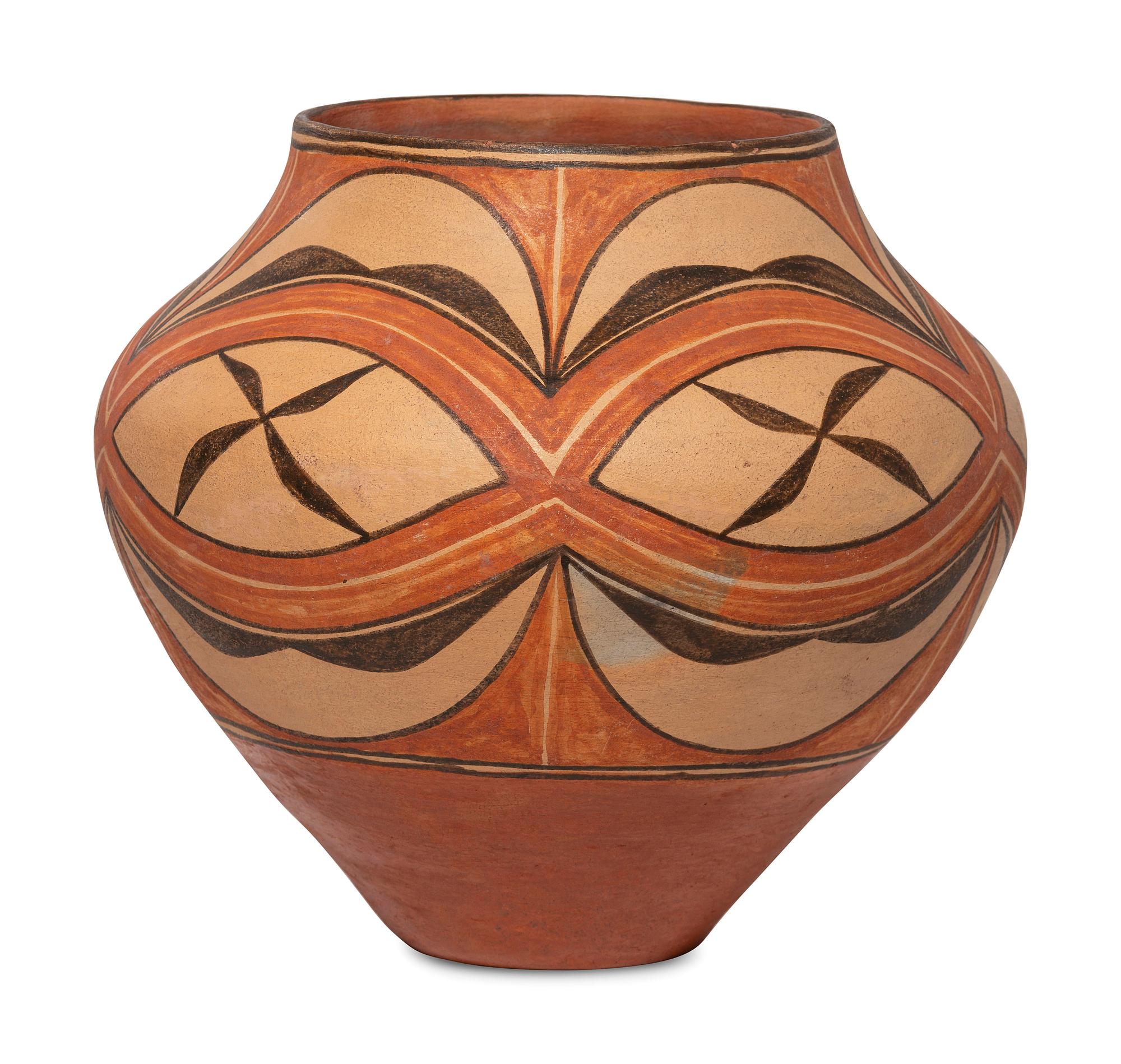 Zia Polychrome Pottery Jar