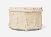A Wedgwood & Bentley White Stoneware Bough Pot, UK, 1770s