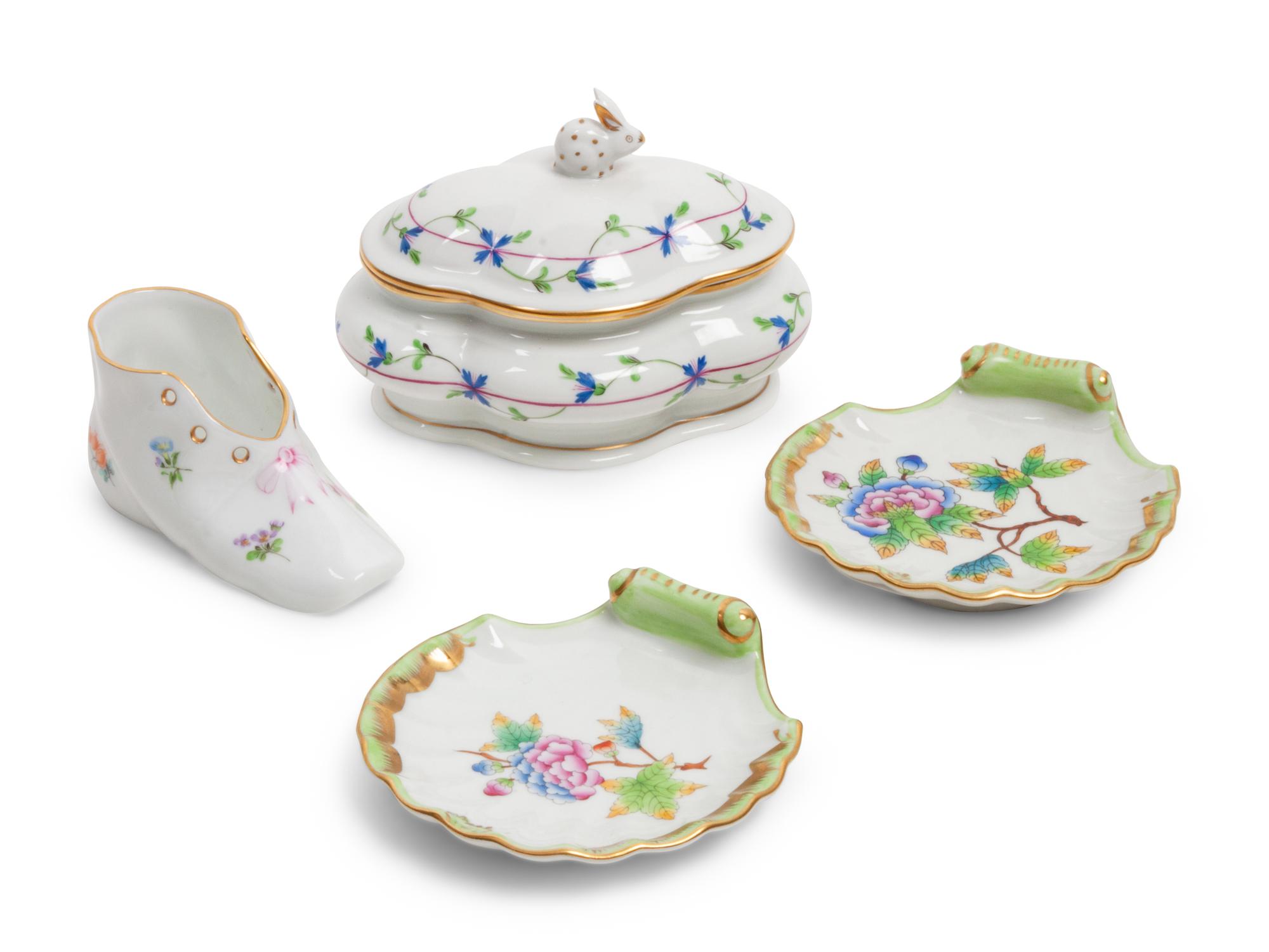 A Herend Porcelain Figural Group