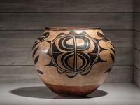 Cochiti Pottery Storage Jar