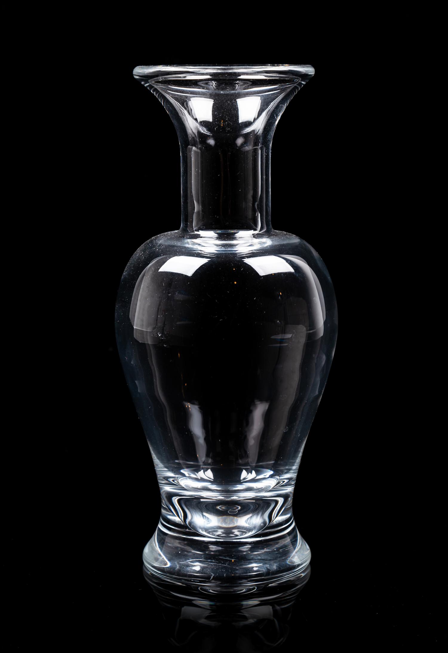 A Steuben Vase Height 8 5/8 inches.