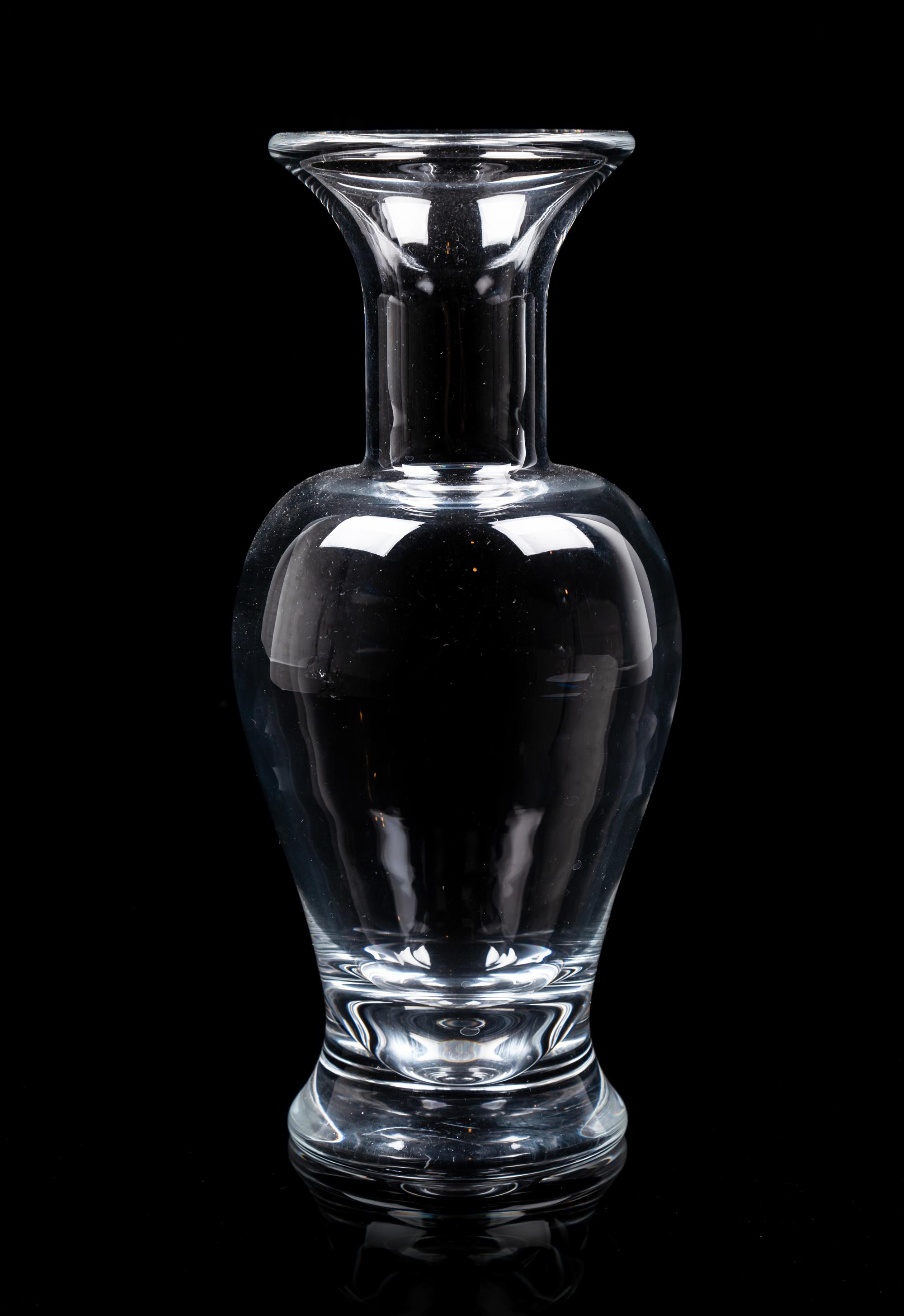 A Steuben Vase Height 8 5/8 inches.