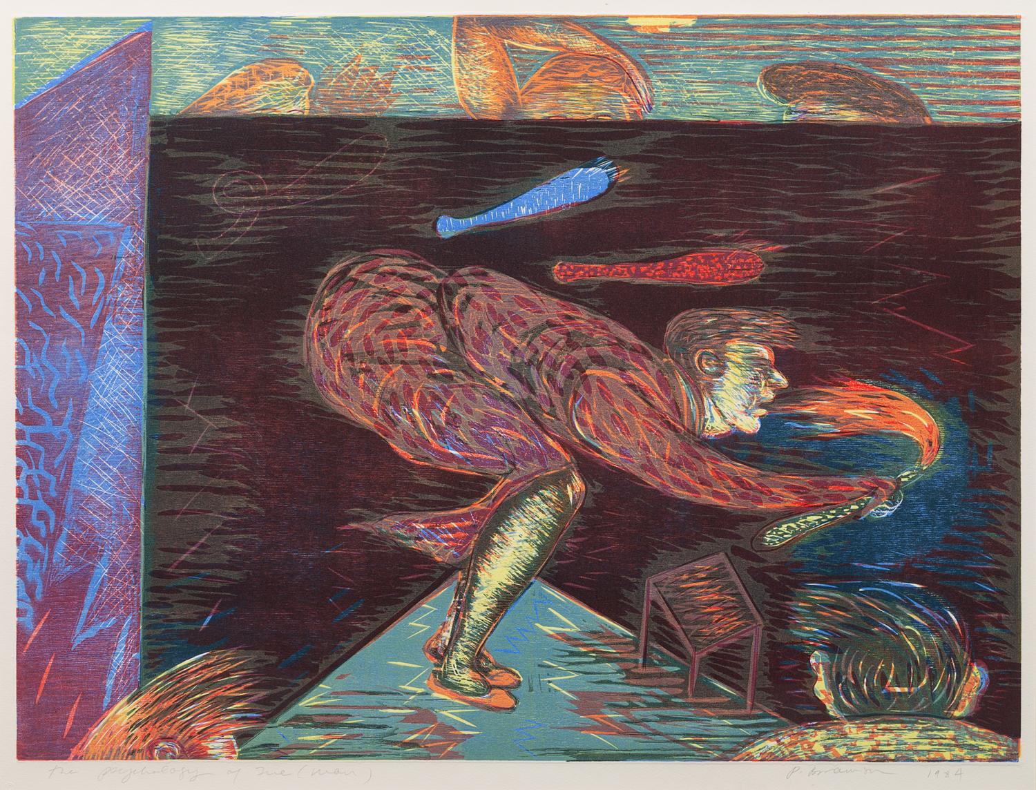 Phyllis Bramson, (American, b. 1941), Psychology of Me (Man) and Psychology of Me (Woman), 1984 (two works)