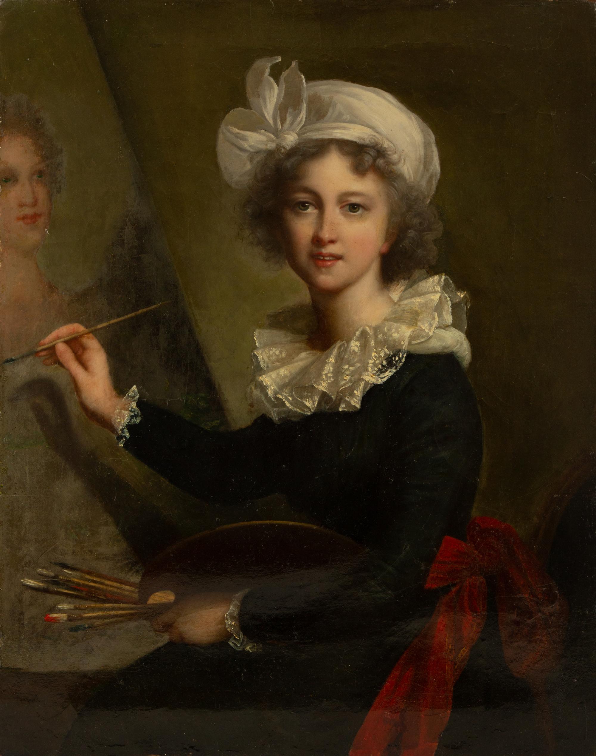 Self-Portrait at the Easel