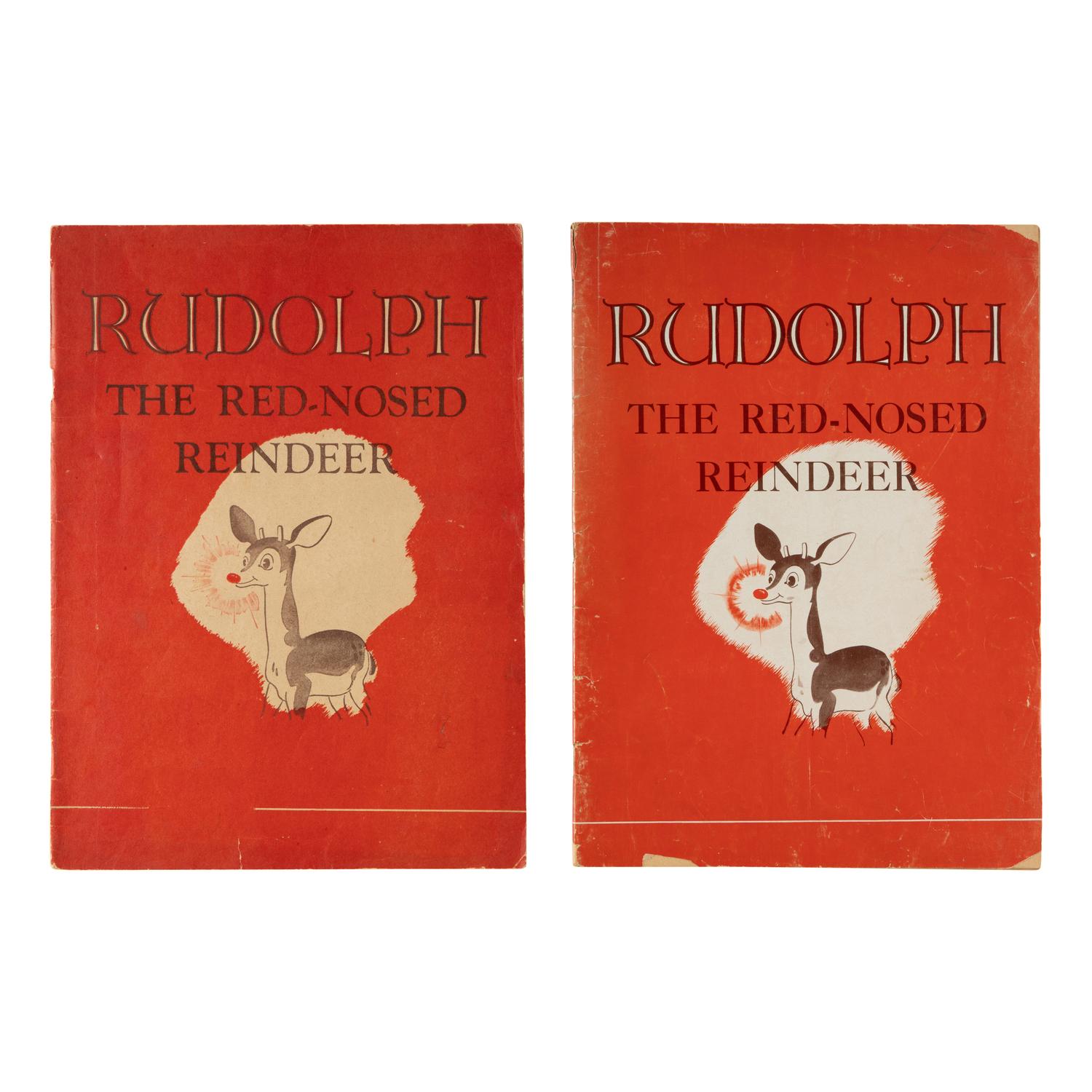 [Children's Books]. May, Robert L. (1905-1976). Rudolph the Red-Nosed Reindeer . Chicago: Montgomery Ward, 1939.