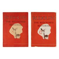 [Children's Books]. May, Robert L. (1905-1976). Rudolph the Red-Nosed Reindeer . Chicago: Montgomery Ward, 1939.
