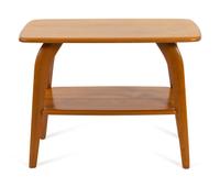 A Heywood Wakefield Maple Side Table — MID-20TH CENTURY