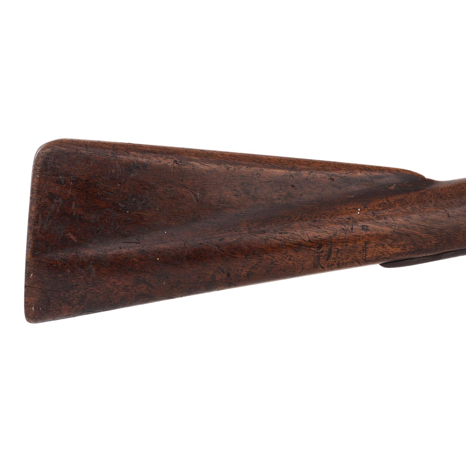 Period Shortened Flintlock Northwest Trade Gun by Leman
