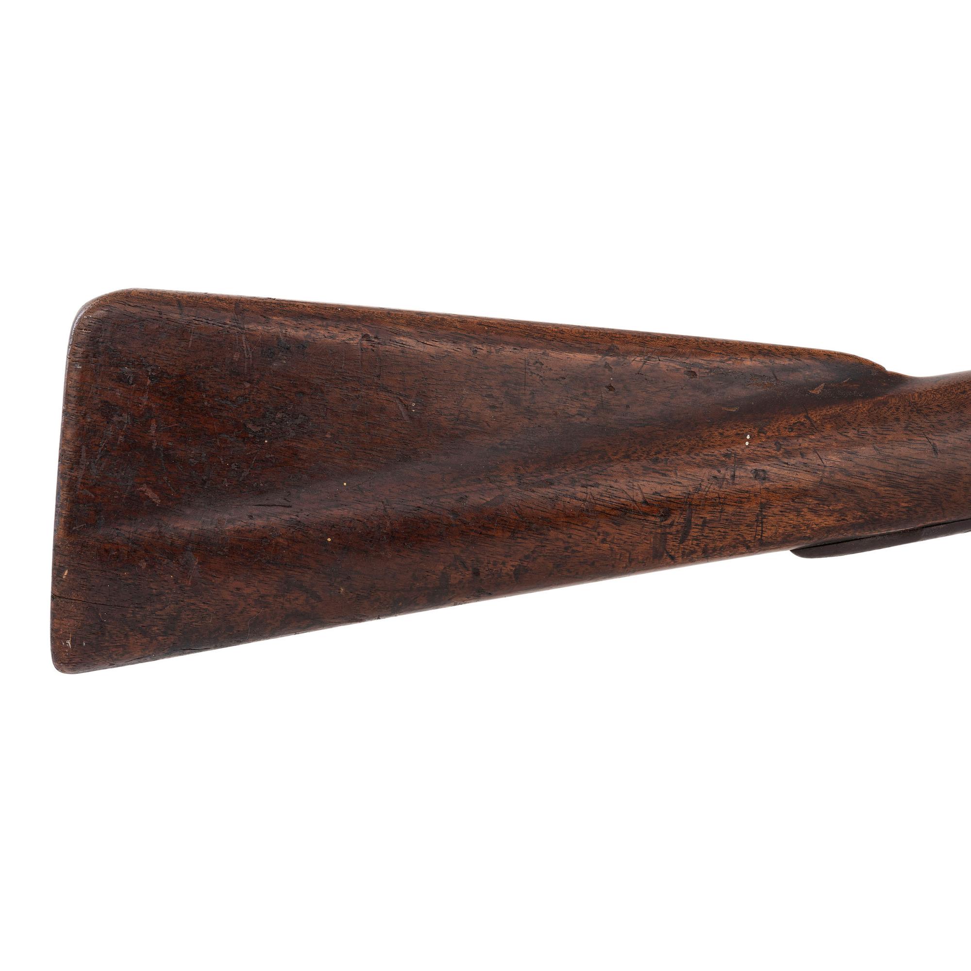 Period Shortened Flintlock Northwest Trade Gun by Leman