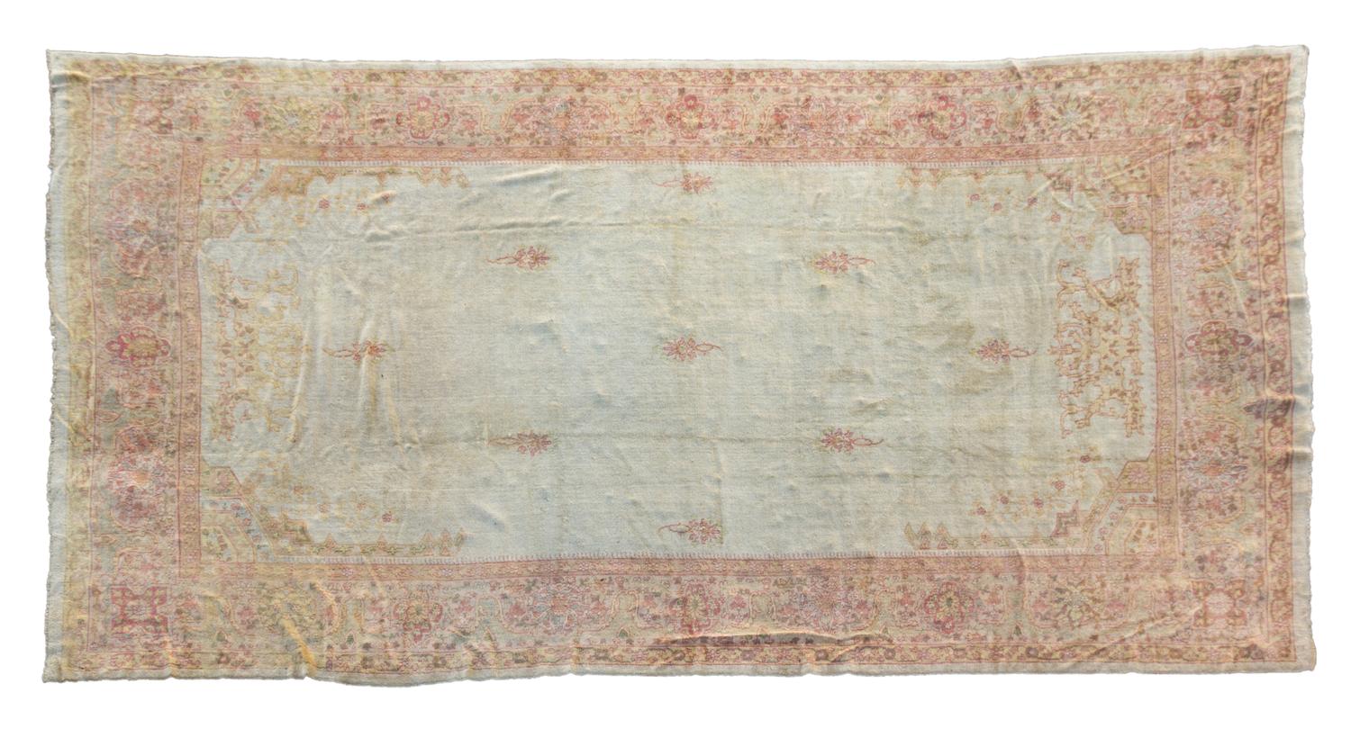 An Oushak Rug 19 feet 7 inches x 12 feet 6 inches.