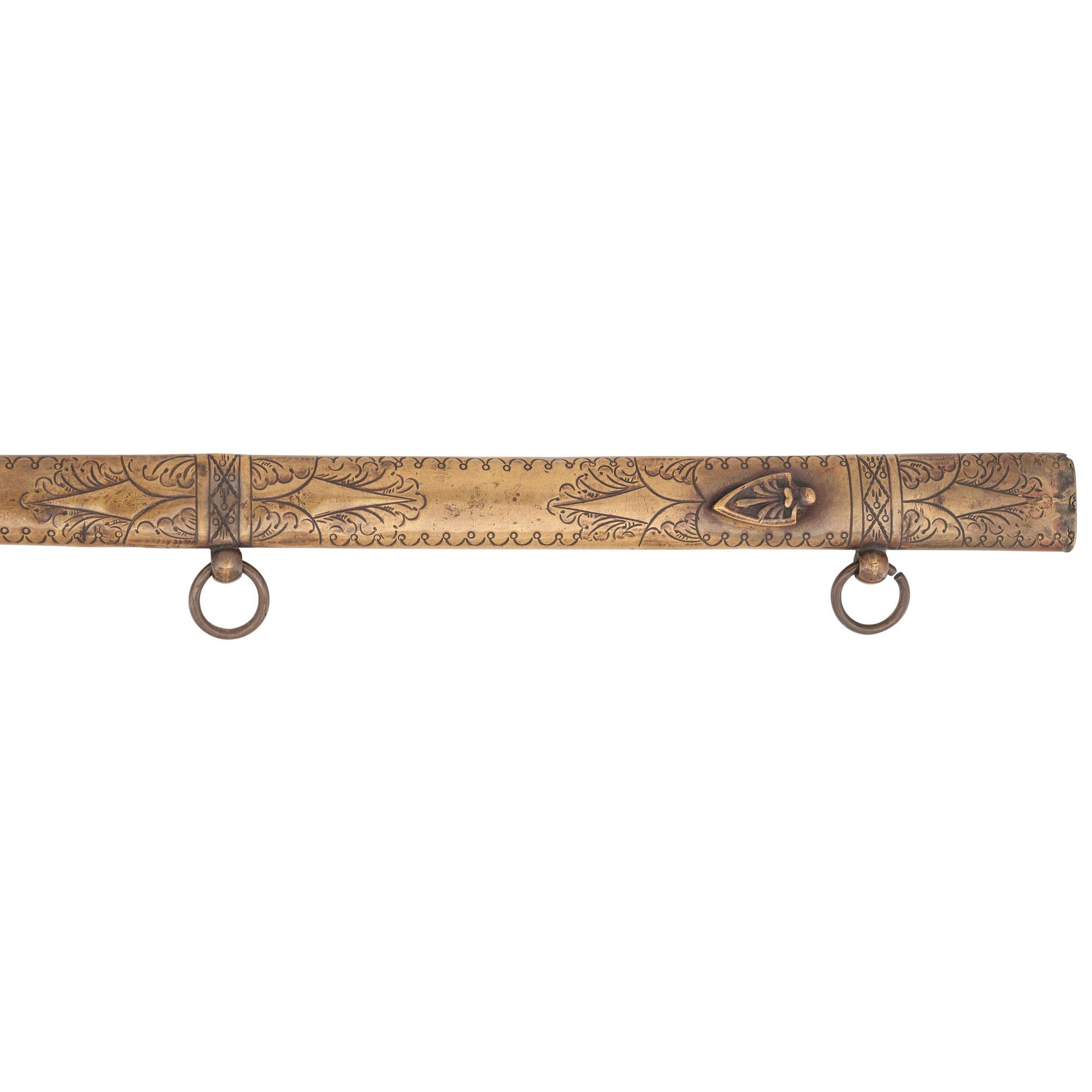 Lady Liberty Hilt Horstmann Presentation Militia Officer's Sword of Captain Charles Swearingen given by Secretary of War Simon Cameron