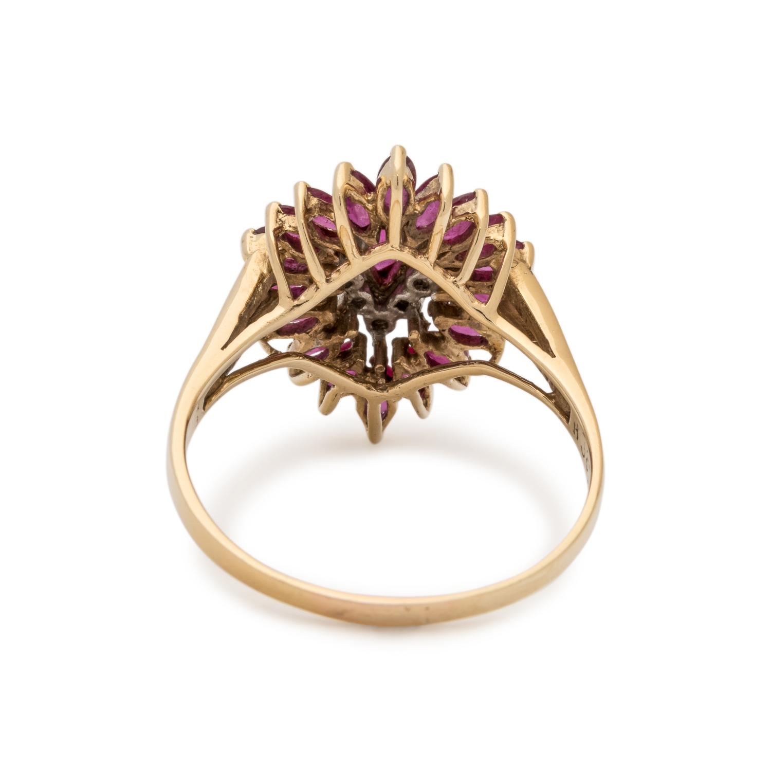 RUBY AND DIAMOND RING