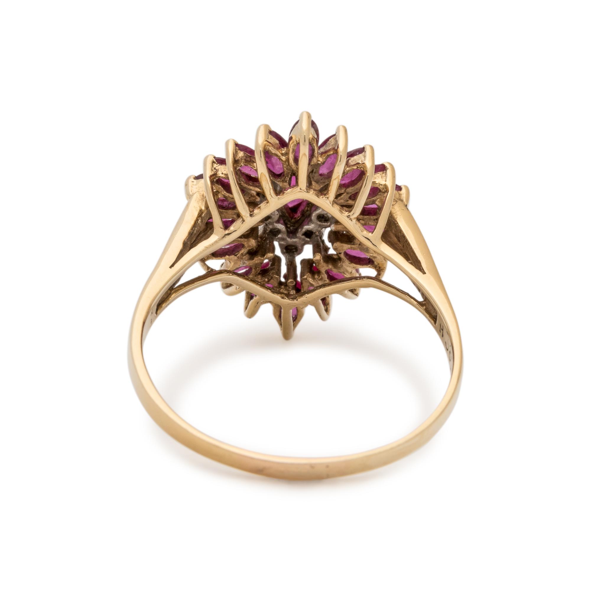 RUBY AND DIAMOND RING