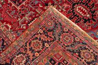 A Heriz Wool Rug