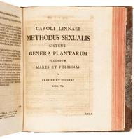 ERNSTING, Arthur Conrad (1709-1768). Historische und physikalische Beschreibung der Geschlechter der Pflanzen. Welcher Hrn. Linnaeus systematisches Verzeichnis von den Geschlechtern der Pflanzen beigefüget worden . Lemgo (North Rhine-Westphalia): gedruckt mit Meyerschen Schriften, 1762.