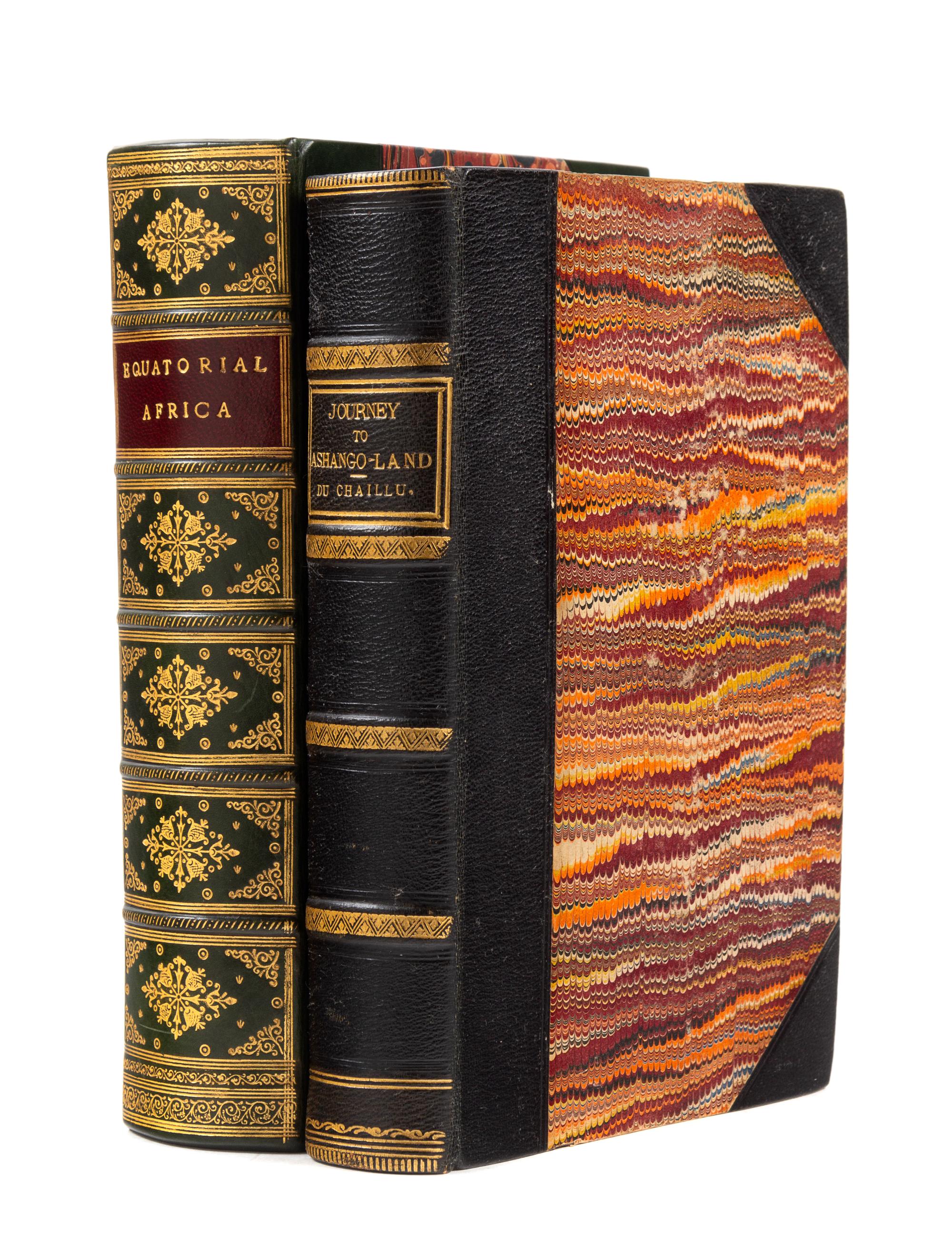 DU CHAILLU, Paul Belloni (1831-1903). A Journey to Ashango-Land: and Further Penetration into Equatorial Africa. London: John Murray, 1