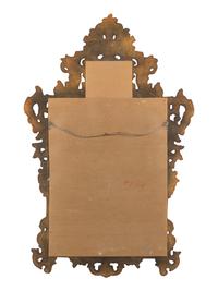An Italian Rococo Style Painted Mirror