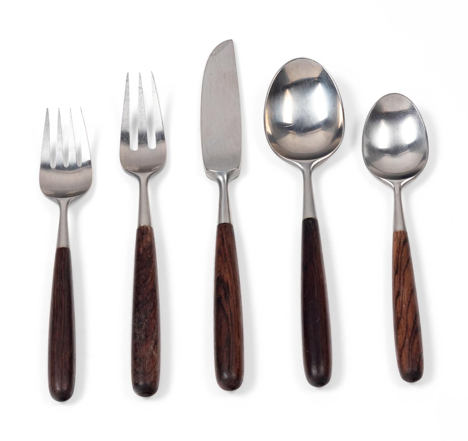 Flatware Service for Fourteen Lauffer, Norway