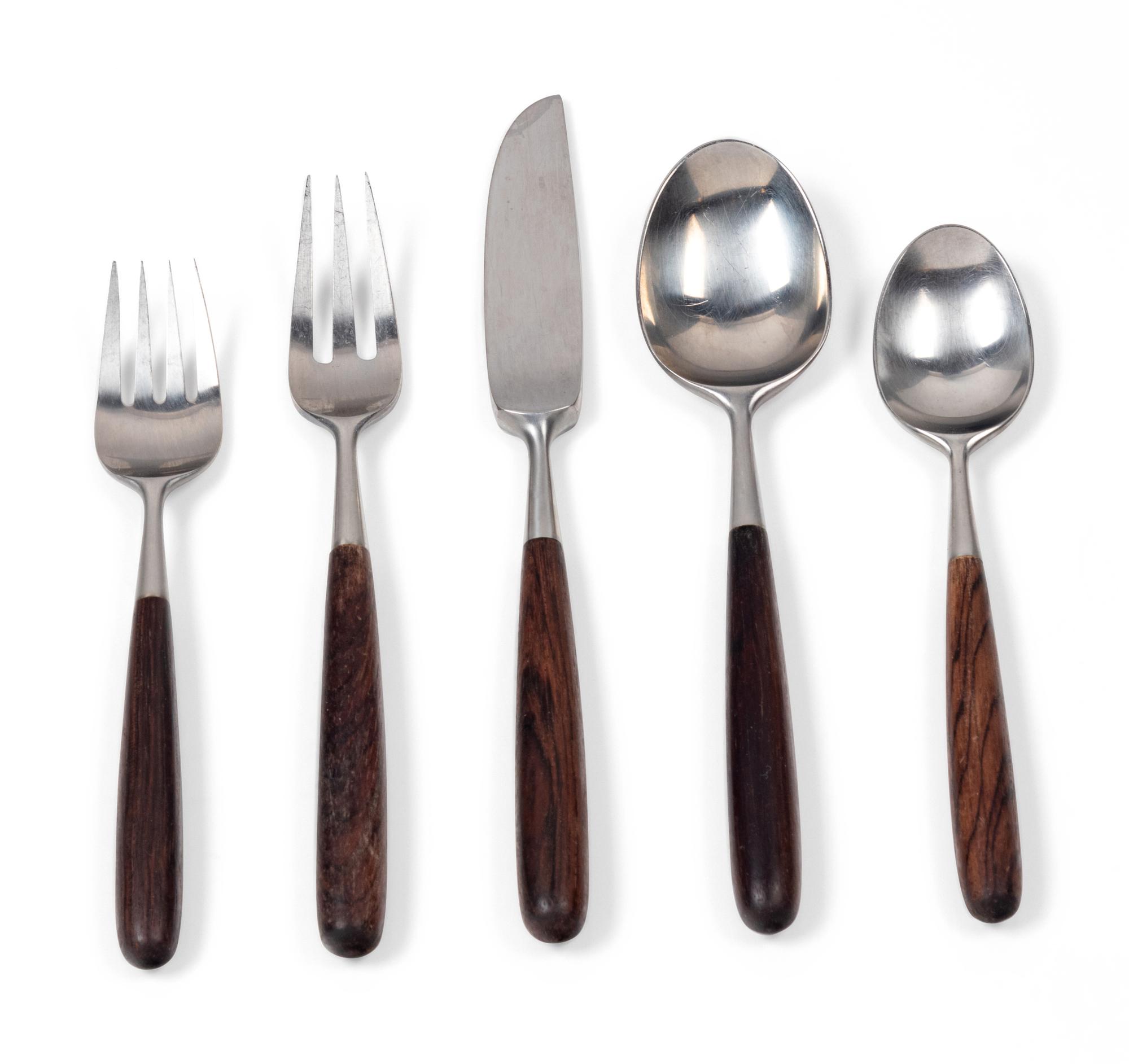 Flatware Service for Fourteen Lauffer, Norway
