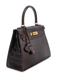 HERMÈS, CROCODILE KELLY 28