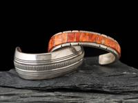 Navajo Sterling Silver Cuff Bracelets