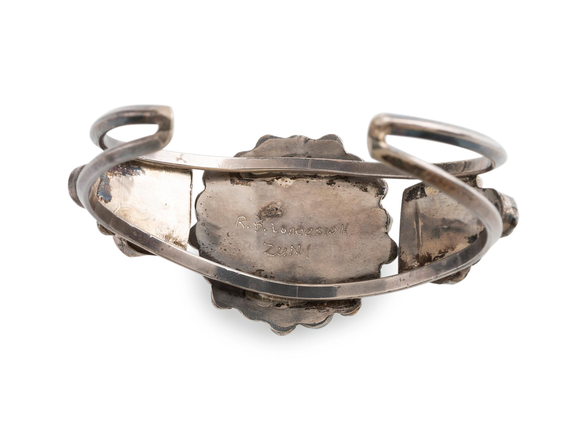 Zuni Cuff Bracelets, with Inlay